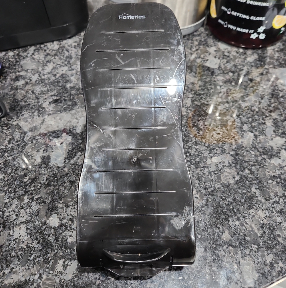 Black shoe Stand - Portable Adjustable Holder